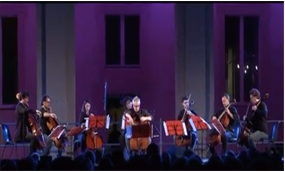 Giovanni Sollima & Apulia cello soloists, 